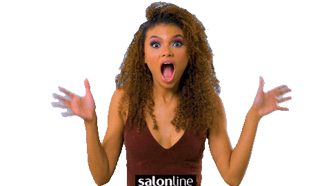 Oh My God Reaction Sticker by Salon Line