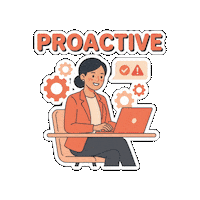 Productivity Remote Work Sticker by Flowpio