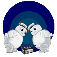 New Year Popcorn Sticker by Ghostbusters