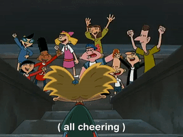 hey arnold nicksplat GIF