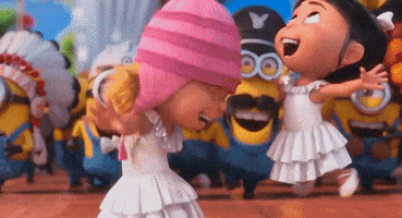 Happy Despicable Me GIF