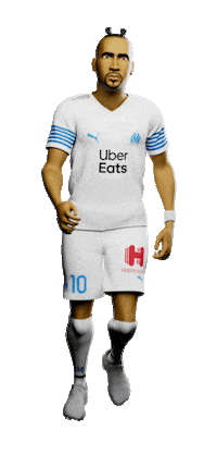 Dimitri Payet Soccer Sticker by Olympique de Marseille