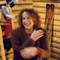 Love Yourself Hug GIF by GIPHY IRL