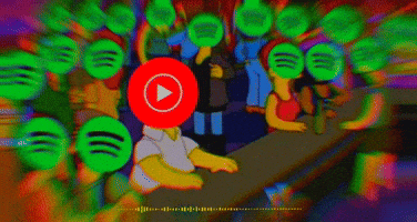 Simpsons Spotify GIF