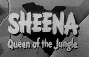 pin up queen of the jungle GIF