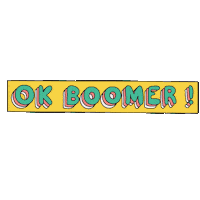 GeorgeMussel boomer ok boomer georgemussel Sticker