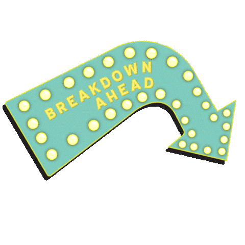 Sign Breakdown Sticker by Moxie Beauty