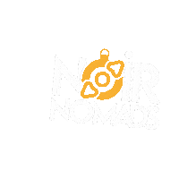Noir Voyage Sticker by NoirNomads