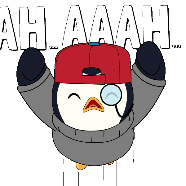 Penguin No Sticker by Pudgy Penguins