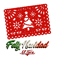 eltorobravo mexico navidad feliznavidad eltorobravo Sticker