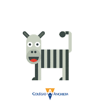 Zebra Sticker by Colégio Anchieta
