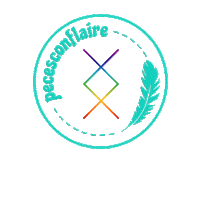 pecesconflaire smile hola handmade good vibes Sticker