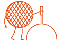 RipVan waffle stroopwafel wafel ripvan Sticker