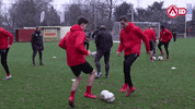 soccer dancing GIF by KV Kortrijk