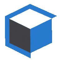 texturescom 3d cube pbr 3dart Sticker