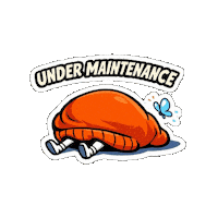Tired Mental Health Sticker