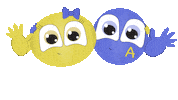 Friends Hello Sticker
