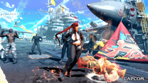 Video Game Kick GIF by CAPCOM