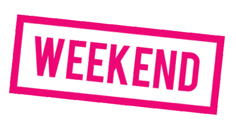 Friday Weekend Sticker by B.Nosy Kids Fashion