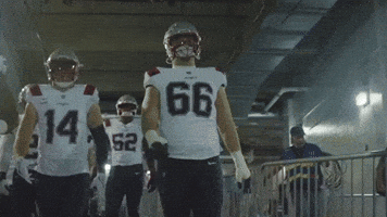 Tunnel Walk Football GIF by New England Patriots