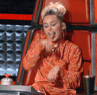 Miley Cyrus Television GIF by The Voice