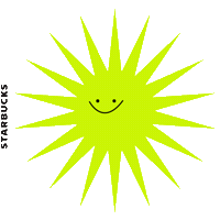 Summer Sun Sticker by Starbucks