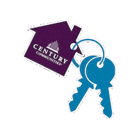 ccstn century communities new house keys keys to a new home Sticker