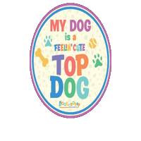 Top Dog Sticker by Hootenanny Games