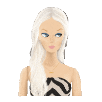 theposhprdolls eyeroll thecarolinedoll poshpr Sticker