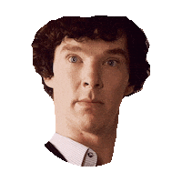sherlock wow STICKER by imoji