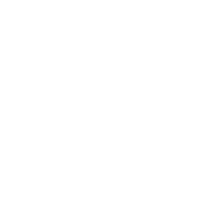 Star 白 Sticker
