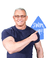 swipe up robert irvine Sticker by FITCRUNCH