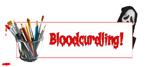 Halloween Blood Dripping Sticker