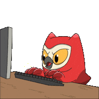 Angry Work Sticker by birb