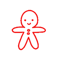 Christmas Cookie Sticker by Mathilde Cabanas