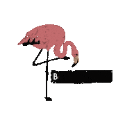 Pink Bird Sticker