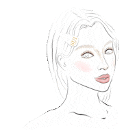 Beauty Makeup Sticker by suitokyo.japan