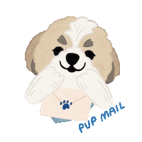 Dog Puppy Sticker by Ann of Facedit