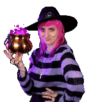 Magic Witch Sticker by Think Big Studios