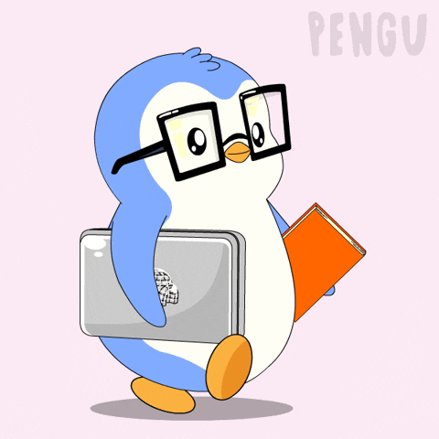 Work Working GIF by Pudgy Penguins