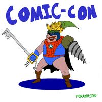 Comic Con Rainbow GIF by Animation Domination High-Def