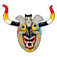 Art Mask Sticker by Wieden+Kennedy Design