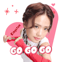 Lets Go Sticker by Kingston Technology