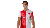 Happy Football Sticker by SK Slavia Praha
