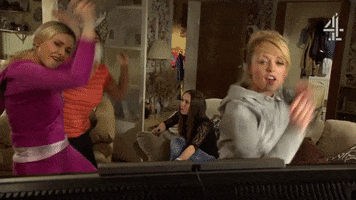 Just Dance Dancing GIF by Hollyoaks