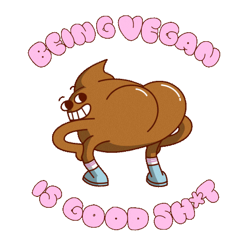 Plant Based Diet Dance Sticker by PETA