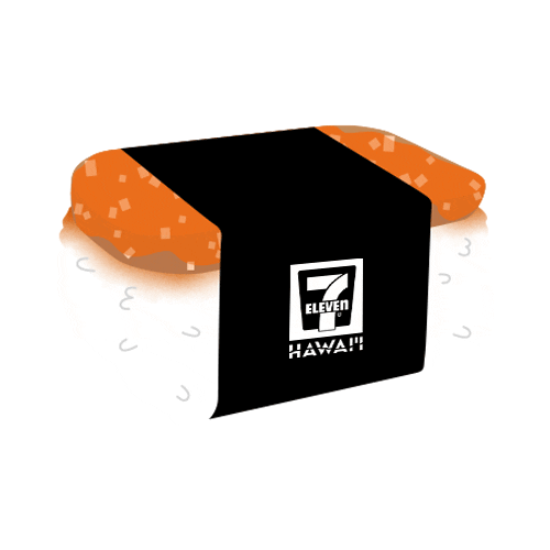 Spam Musubi Hawaii Sticker by 7-Eleven Hawai'i