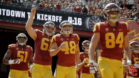 Fight On Jake Olson GIF by USC Trojans