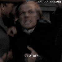 Yell Sam Heughan GIF by Outlander