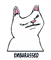 RIPNDIP_CAT happy cat confused grunge Sticker